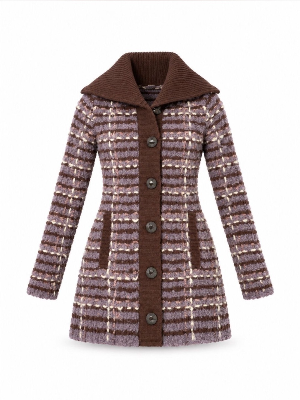 Sleeping On Snow Wool
Alpaca Mohair Blend
Cardigan Small
